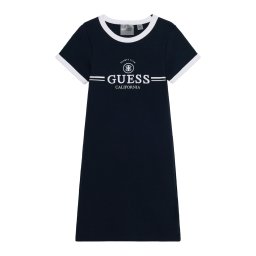 GUESS Rochie albastru închis / alb