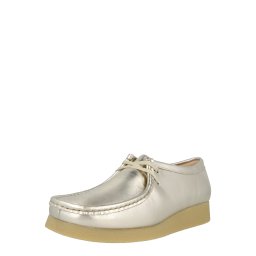 CLARKS Pantofi cu șireturi 'Wallabee EVO' auriu
