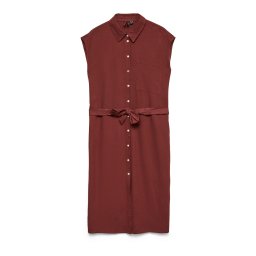 Vero Moda Maternity Rochie tip bluză 'VMMMymilo' maro ruginiu