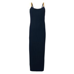 MICHAEL Michael Kors Rochie tricotat bleumarin / auriu