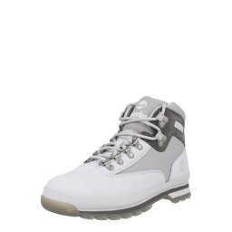 TIMBERLAND Bocanci cu șireturi 'EURO HIKER' albastru porumbel / gri închis / alb