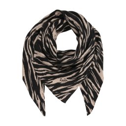 Lala Berlin Batistă maro cappuccino / negru