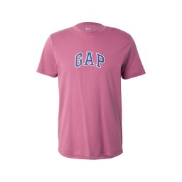 GAP Tricou albastru / roz eozină / alb