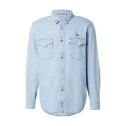 LEVI'S ® Cămașă albastru deschis / galben / verde / roșu
