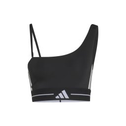 ADIDAS PERFORMANCE Sutien sport negru / alb