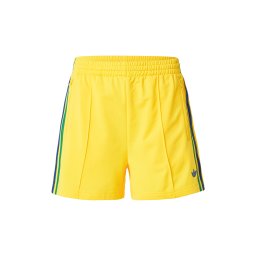 ADIDAS ORIGINALS Pantaloni 'FB' albastru închis / galben lămâie / verde închis
