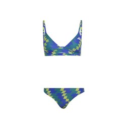 ADIDAS SPORTSWEAR Costum de baie sport albastru / galben / verde jad