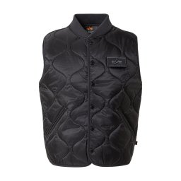 ALPHA INDUSTRIES Vestă 'Q-1' negru