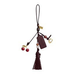 COACH Breloc auriu / roșu / roșu bordeaux / alb