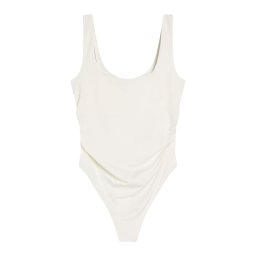 Bershka Tricou body alb