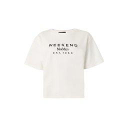 Weekend Max Mara Tricou 'SABATO' negru / alb murdar