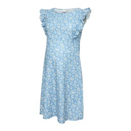 MAMALICIOUS Rochie de vară 'MLEveline' fildeş / albastru amestec