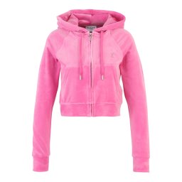 Juicy Couture Petite Hanorac 'MADISON' roz / argintiu