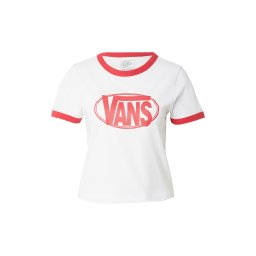VANS Tricou roșu deschis / alb