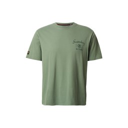 Superdry & Co Tricou 'Tokyo Narrative' verde / verde măr