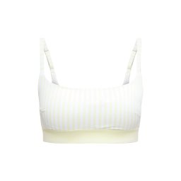 Calvin Klein Swimwear Sutien costum de baie verde pastel / alb