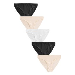 Next Slip bej / negru / alb