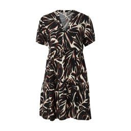 ONLY Rochie 'ONLNOVA THEA' maro / negru / alb