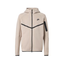 Nike Sportswear Hanorac 'TCH FLC' crem / negru