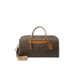 MICHAEL Michael Kors Geantă de weekend maro / maro caramel / maro închis