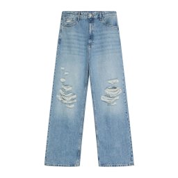 Bershka Jeans 'VINTAGE' albastru