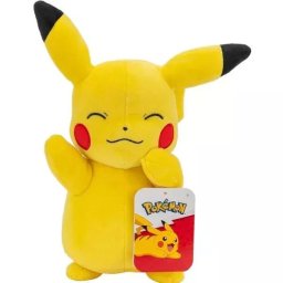 Figurină de pluș Pokémon - Pikachu, 20 cm