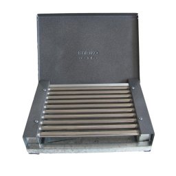 Gratar electric cu capac Rubino EC- 0.9K, 900 W, 31x22,5x9 cm, Tava pentru grasime