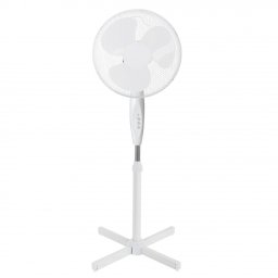 Ventilator Elite EHSF-0365, 45W, 40 cm, 3 viteze, 3 pale, Grilaj din otel,Alb