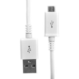 Procell Cablu USB MicroUSB Alb (1m)-T.Verde 0.1 lei/buc