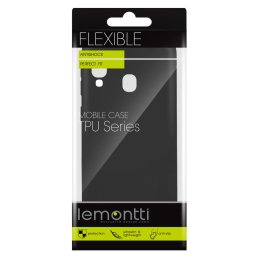 Husa Lemontti Husa Silicon Silky Samsung Galaxy A20e Negru