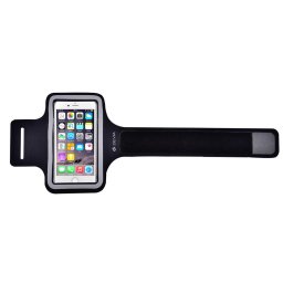 Husa Devia Husa Armband Slim-Fit Universala Black (pentru smartphone de pana in 5 inch)