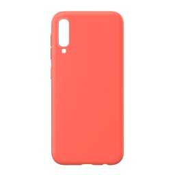 Husa Lemontti Husa Silicon Soft Slim Samsung Galaxy A70 Orange (material mat si fin, captusit cu microfibra)