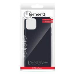 Husa Lemontti Husa Liquid Silicon iPhone 11 Pro Max Dark Blue (protectie 360�, material fin, captusit cu microfibra)