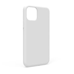 Husa Lemontti Husa Liquid Silicon iPhone 11 Pro Max Stone (protectie 360�, material fin, captusit cu microfibra)