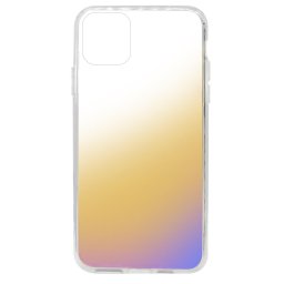 Husa Just Must Husa Charm I iPhone 11 Pro Transparent cu reflexii (margini flexibile si spate dur)