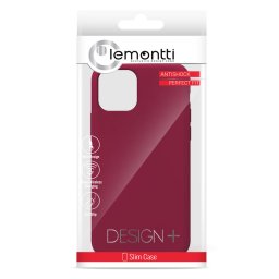 Husa Lemontti Husa Liquid Silicon iPhone 11 Pro Max Lush Pink (protectie 360�, material fin, captusit cu microfibra)
