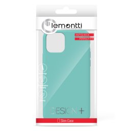 Husa Lemontti Husa Liquid Silicon iPhone 11 Pro Tiffany Blue (protectie 360�, material fin, captusit cu microfibra)