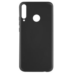 Husa Lemontti Husa Silicon Silky Huawei P40 Lite E Negru