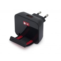 Incarcator de retea Swiss Charger Incarcator Retea MicroUSB 1A (stand si cablu inclus)-T.Verde 0.1 lei/buc