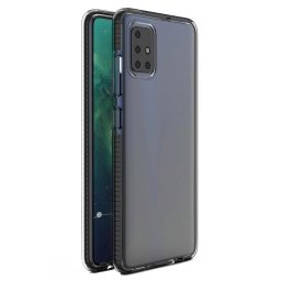 Husa Lemontti Husa Spring Case Xiaomi Redmi Note 9 / Redmi 10X 4G Negru (ultra slim)