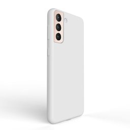 Husa Lemontti Husa Liquid Silicon Samsung Galaxy S21 Plus Stone (protectie 360°, material fin, captusit cu microfibra)