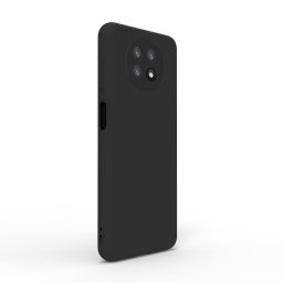 Husa Lemontti Husa Silicon Soft Slim Xiaomi Redmi Note 9T 5G Negru (material mat si fin, captusit cu microfibra)