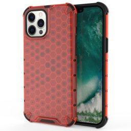 Husa Lemontti Husa Honeycomb iPhone 12 Pro Max Red