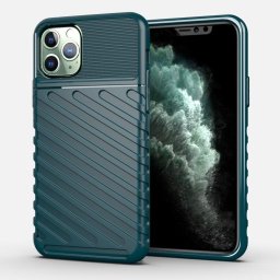 Husa Lemontti Husa Thunderbolt iPhone 11 Pro Dark Green