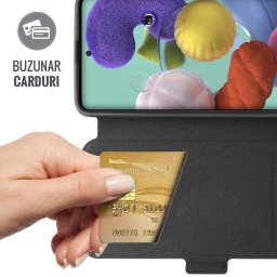 Husa Lemontti Husa Book Elegant Xiaomi Redmi Note 9T 5G Negru