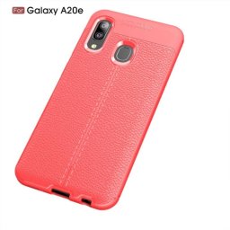Husa Lemontti Husa Litchi Samsung Galaxy A20e Red