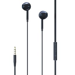 Casti Stereo Ripple Jack 3.5 mm Negru