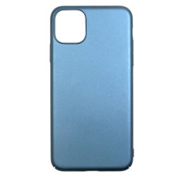 Husa Just Must Carcasa Uvo iPhone 11 Pro Max Navy (material fin la atingere, slim fit)