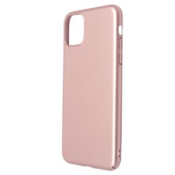 Husa Just Must Carcasa Uvo iPhone 11 Pro Max Rose Gold (material fin la atingere, slim fit)