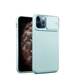 Husa Just Must Husa Camo iPhone 12 / 12 Pro Sky Blue